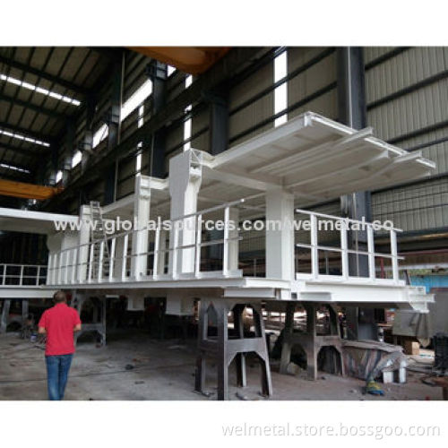 Prefabricated structural steel platform building